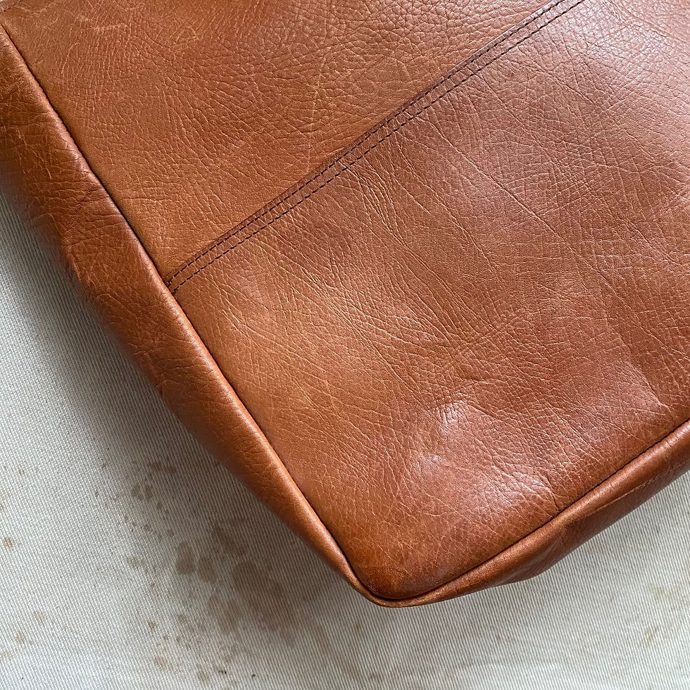 Thumbnail: 80’s LL BEAN LEATHER TOTE BAG