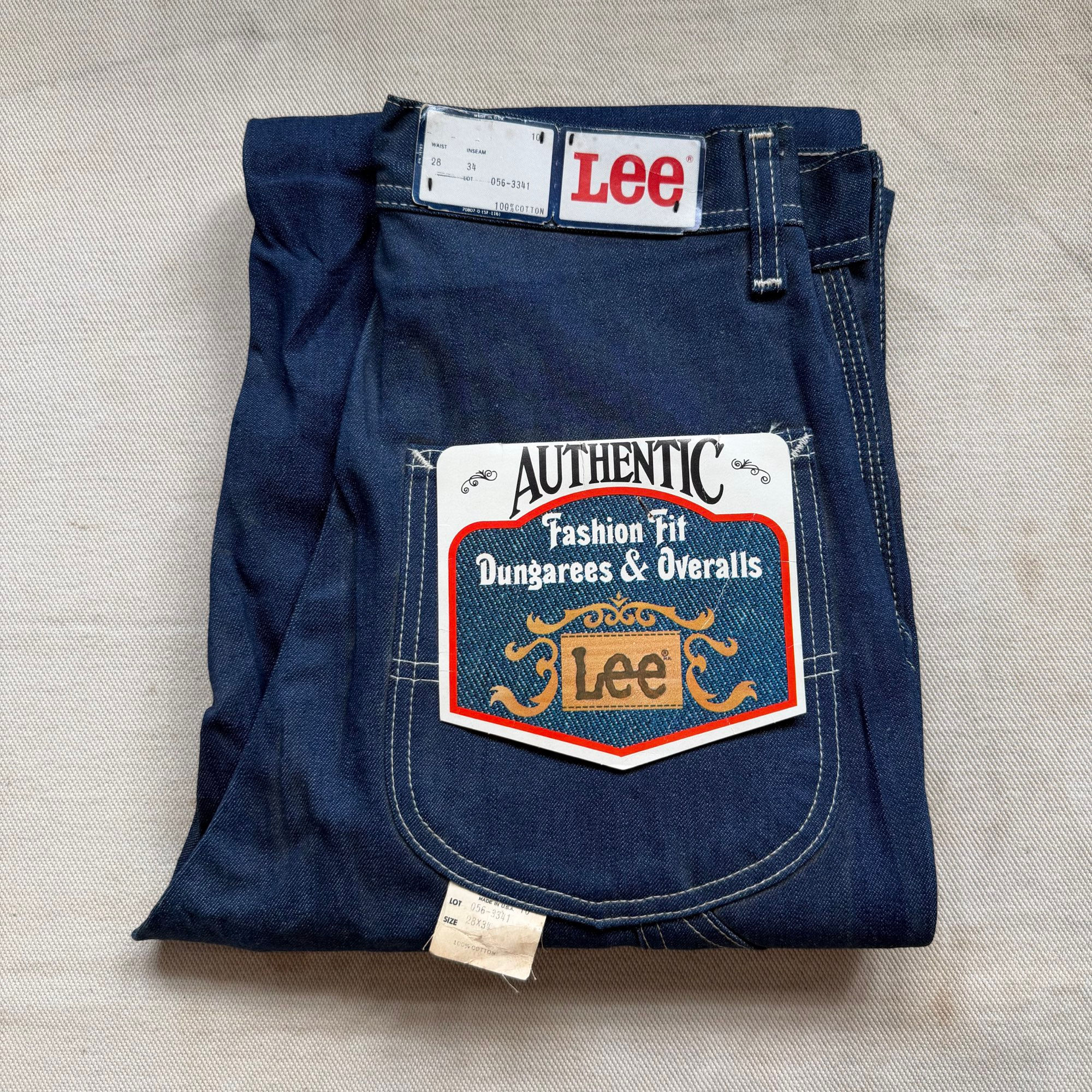 DEADSTOCK 70’s LEE DENIM PAINTER PANTS