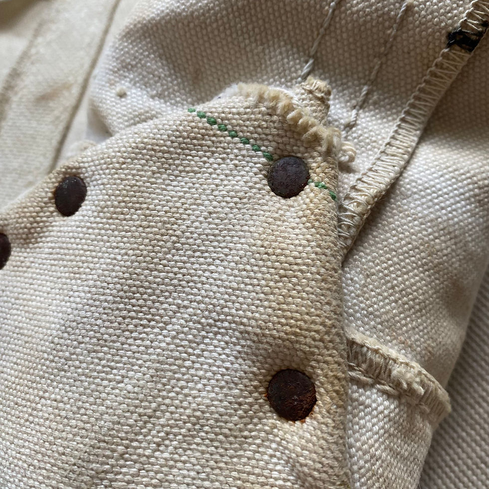 縮圖：OLD UNKNOWN BRAND CANVAS TOOL BAG 