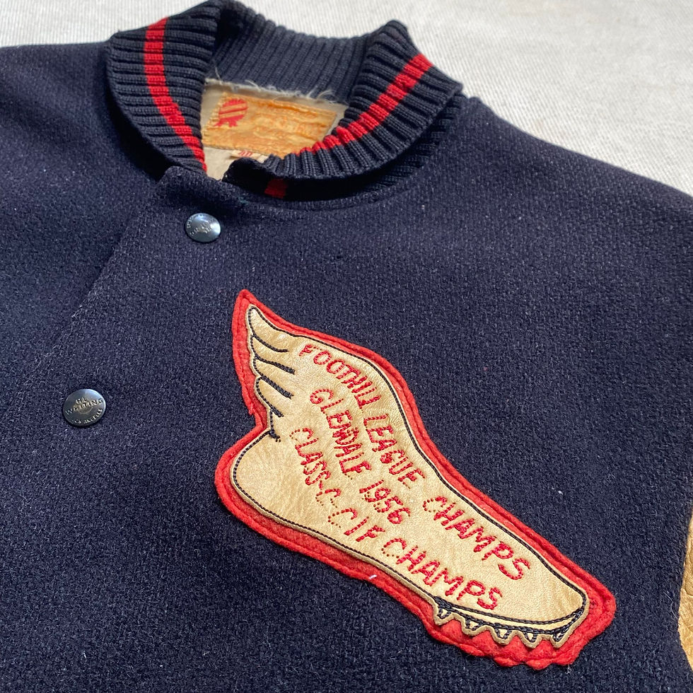 縮圖：50’s H.L.WHITING LETTERMAN’S AWARD JACKET