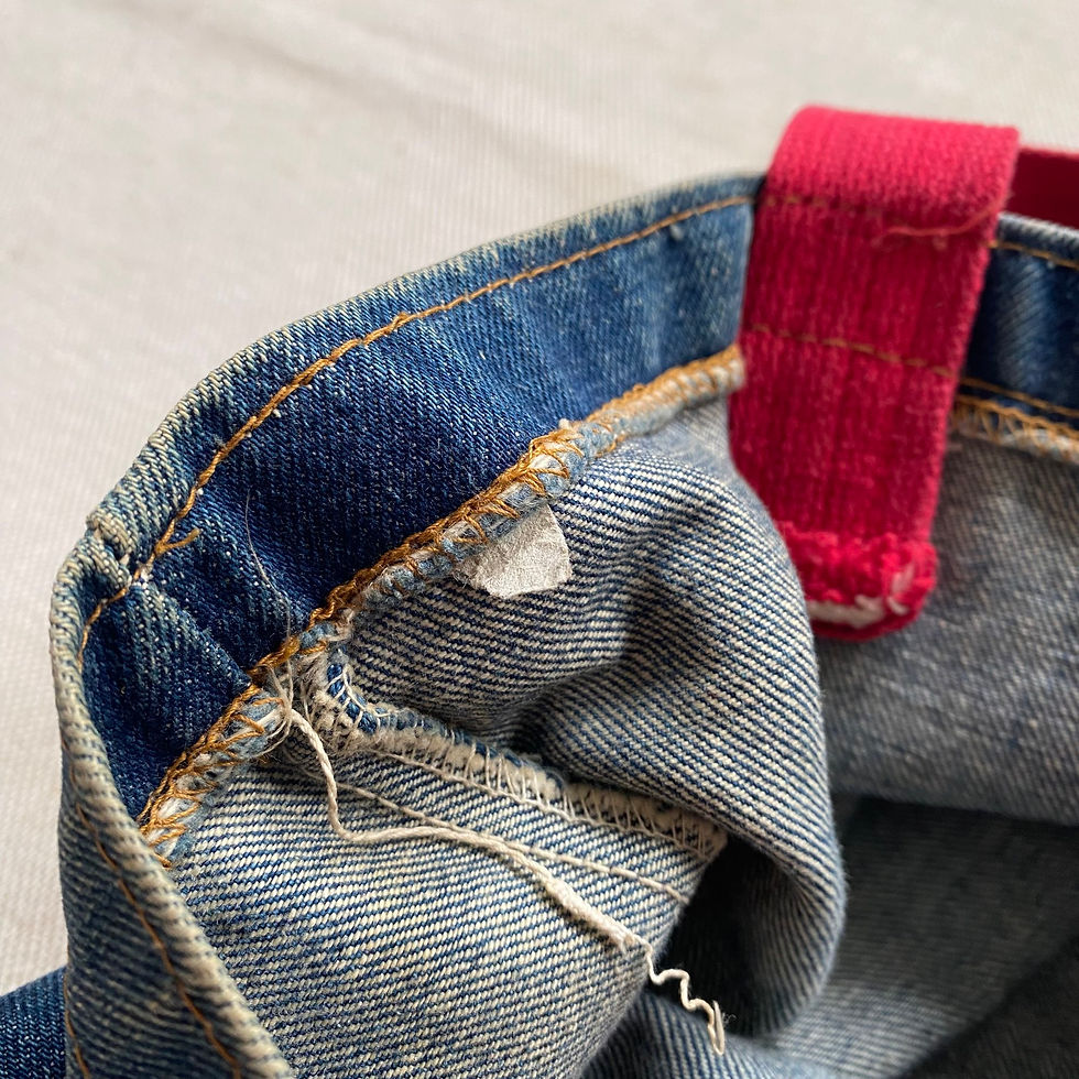 섬네일: 70’s LEVI’S DENIM TOTE BAG 