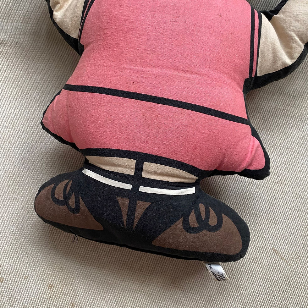 섬네일: 60’s LUCY PILLOW DOLL SEWN IN HONG KONG