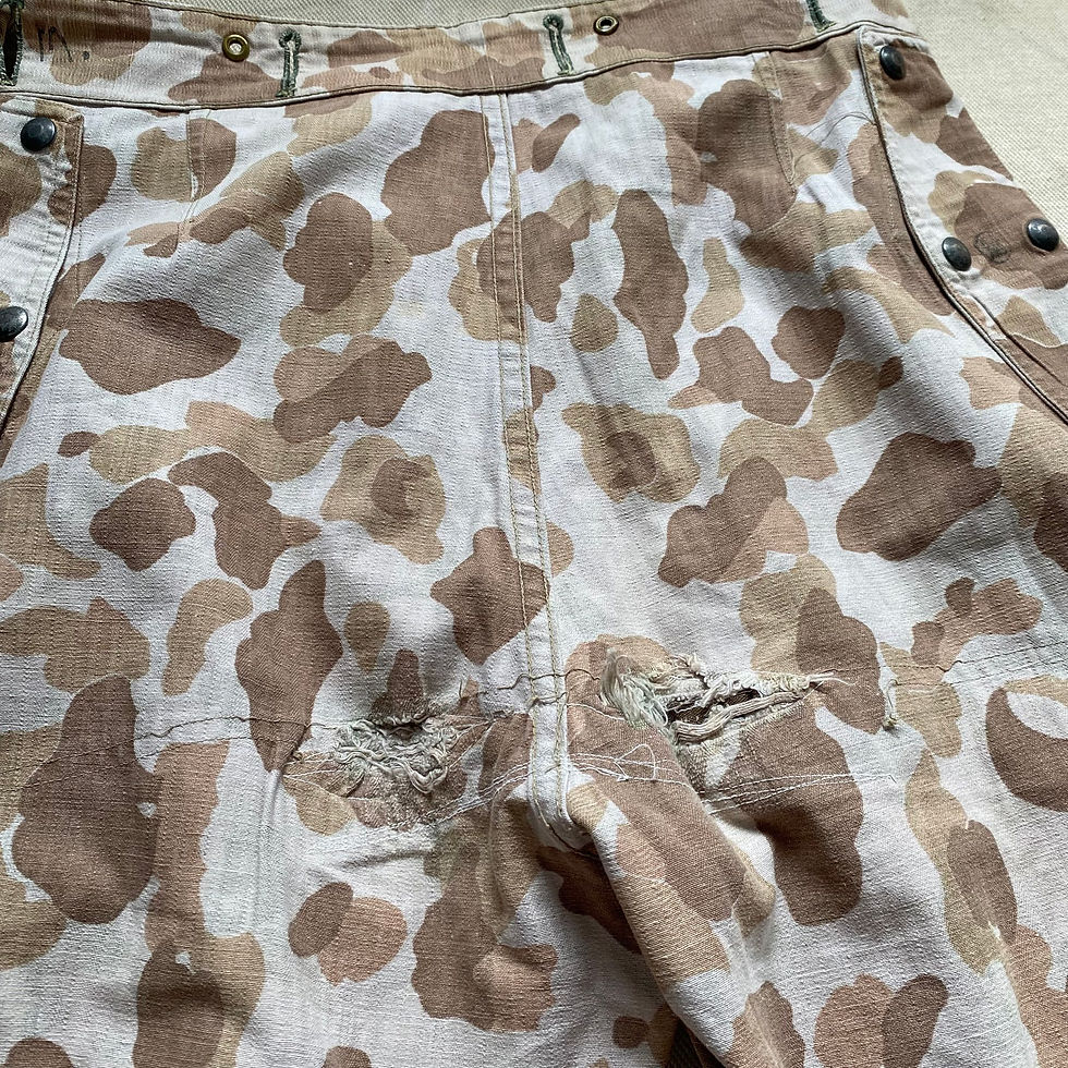 섬네일: 40’s WW2 USMC P-44 FROGSKIN TROUSERS