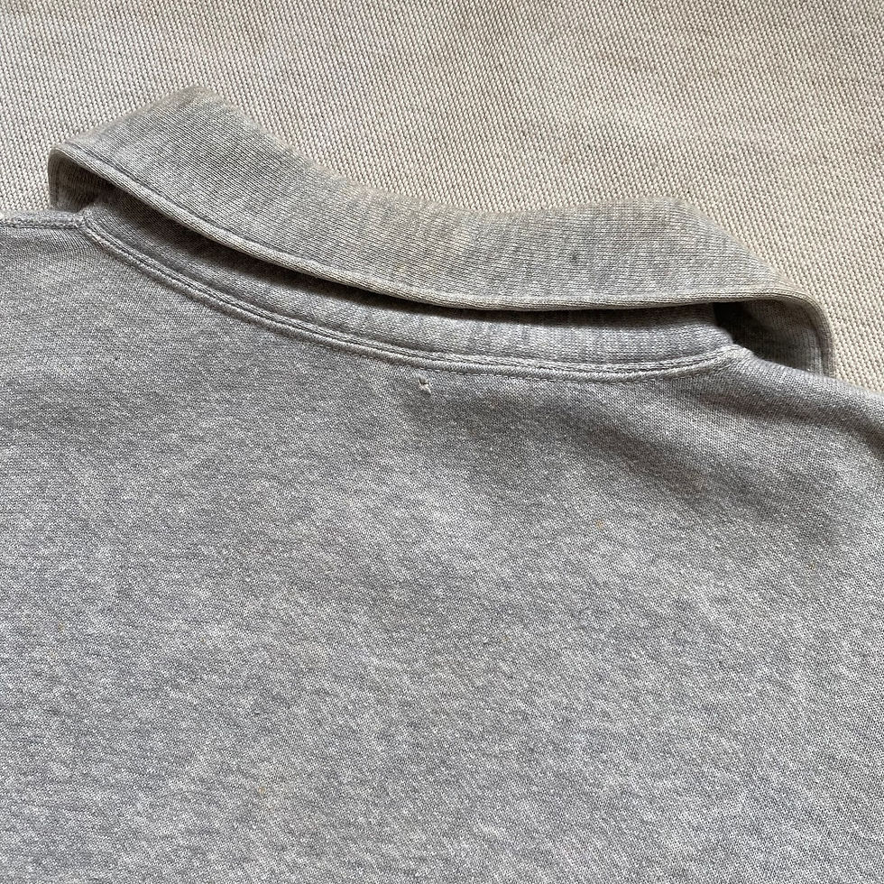섬네일: 50’s UNKNOWN BRAND QUARTER ZIP COLLEGIATE WATER PRINT SWEAT SHIRT
