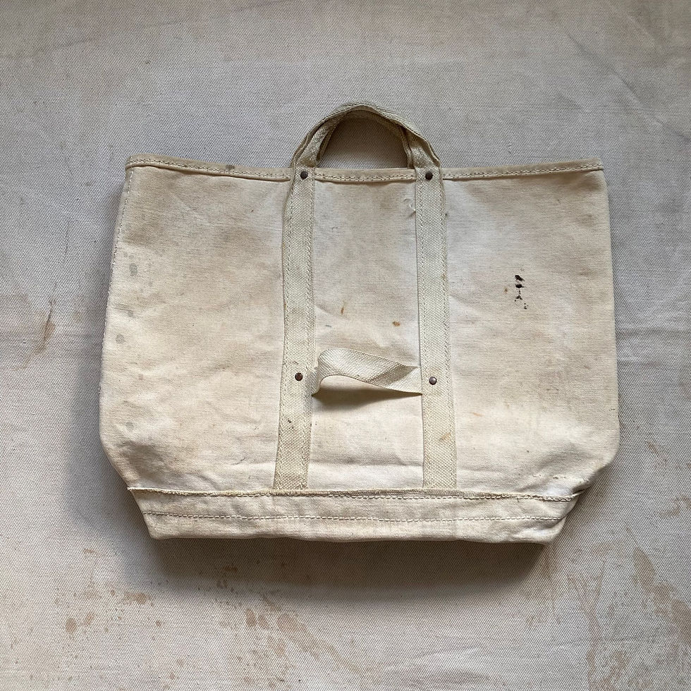 Miniaturbild: OLD UNKNOWN BRAND CANVAS TOOL BAG 