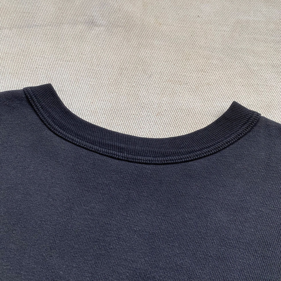 縮圖：60’s UNKNOWN BRAND FLOCK PRINT BLACK  SWEATSHIRT6