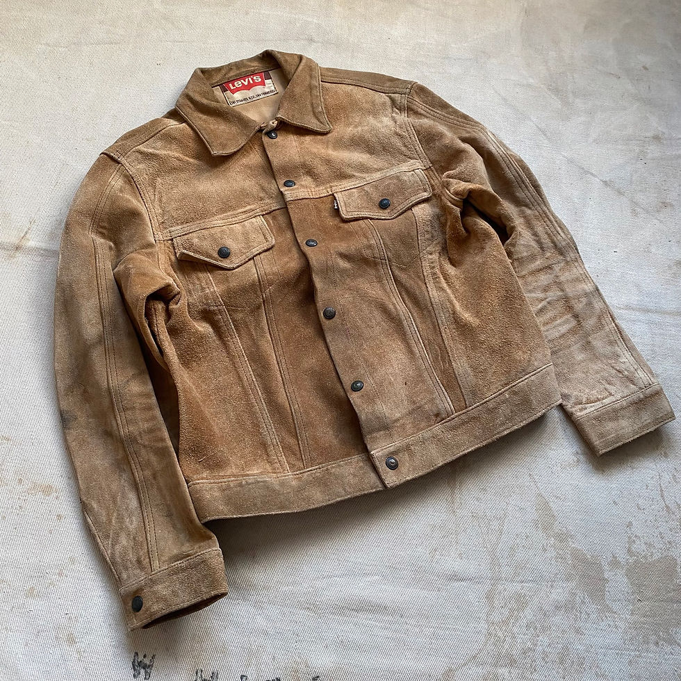 縮圖：LATE 60’s - EARLY 70’s LEVI’S 70505 BIG E SUEDE JACKET