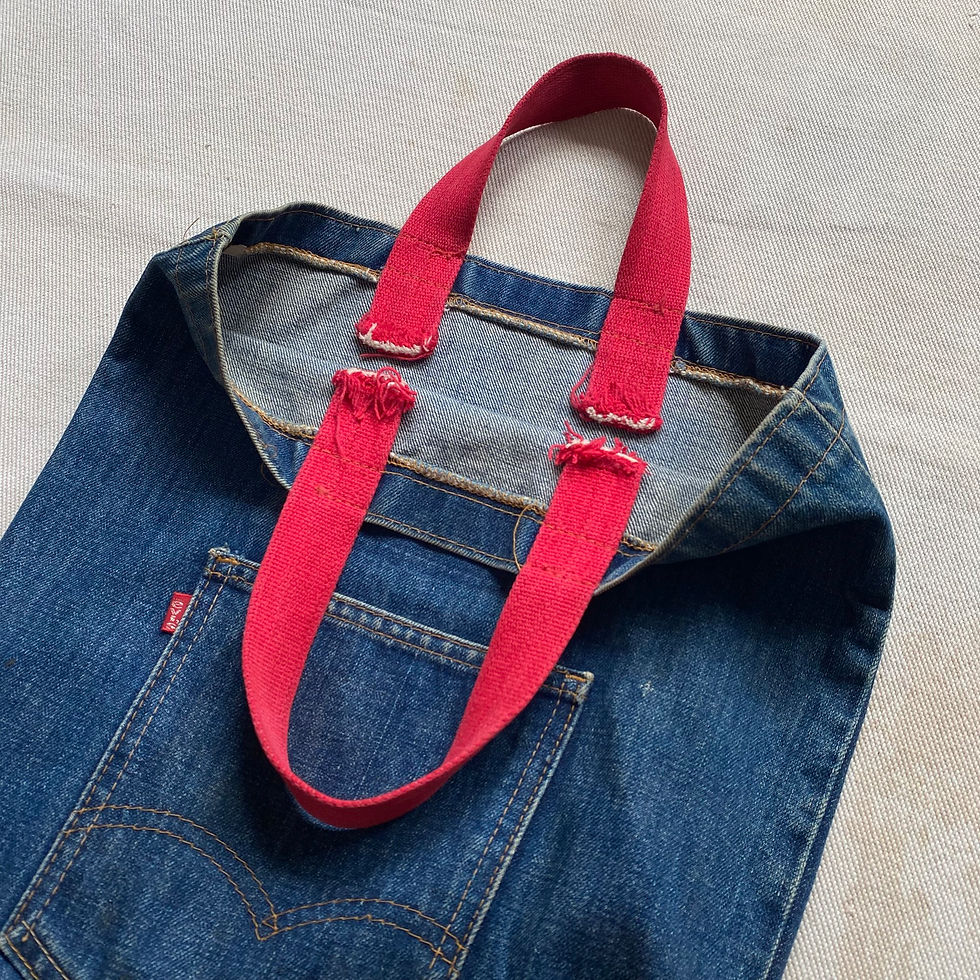 섬네일: 70’s LEVI’S DENIM TOTE BAG 