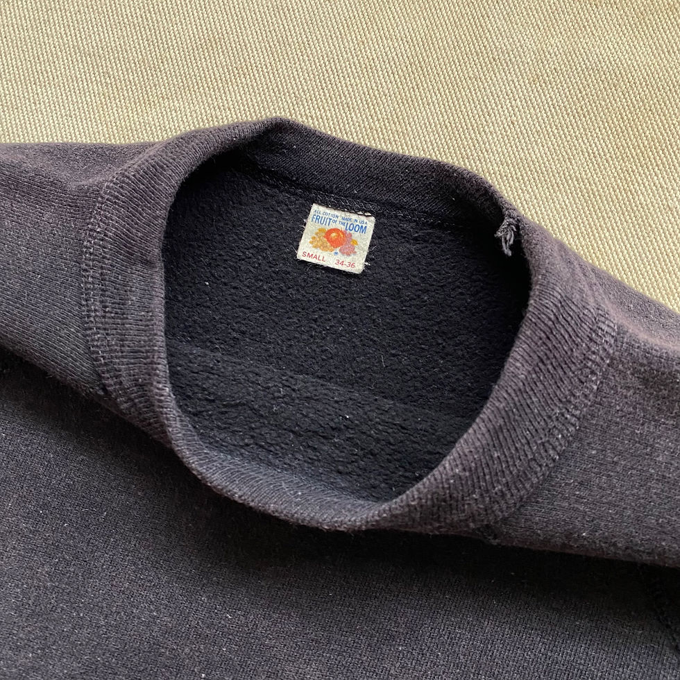 縮圖：60’s FRUIT OF THE LOOM PLAIN S/S SWEATSHIRT 