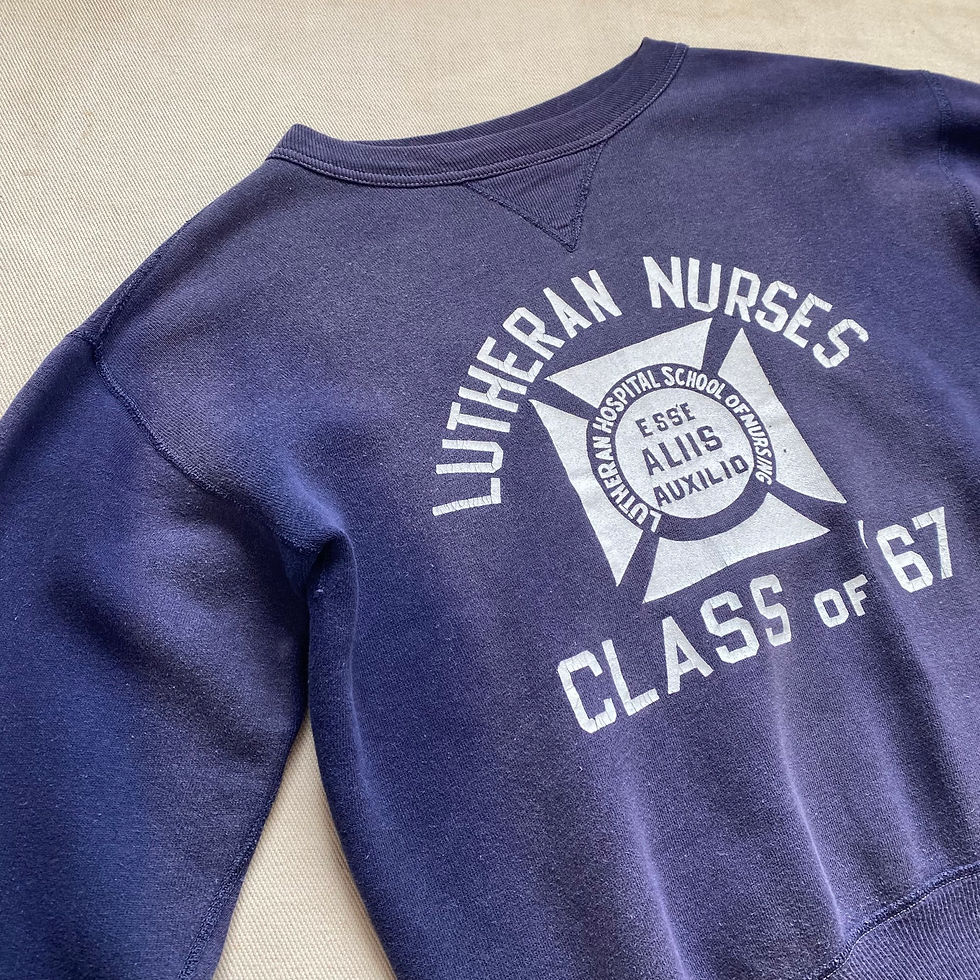 섬네일: 60’s UNKNOWN BRAND SINGLE V SWEATSHIRT  