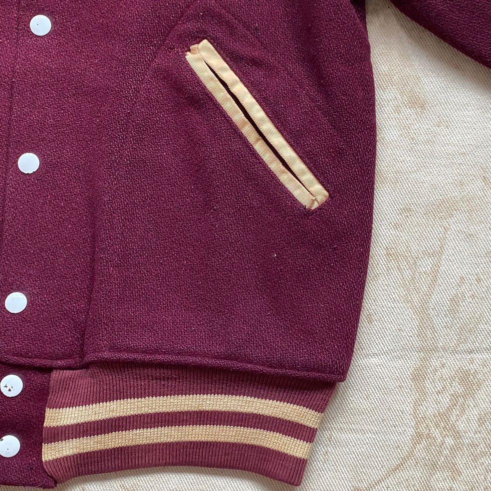 縮圖：40-50’s FELCO STADIUM WOOL JACKET