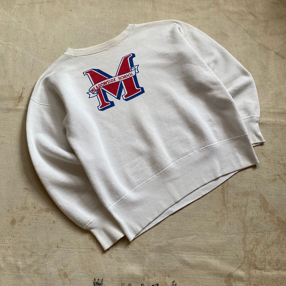 섬네일: 60’s CHAMPION RUNNER TAG WATER PRINT SWEATSHIRT 