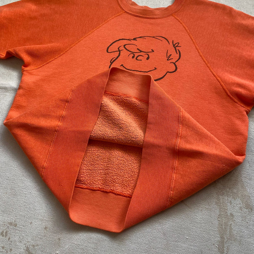 縮圖：60’s SCHROEDER WITH BEETHOVEN WATER PRINT SWEAT SHIRT 
