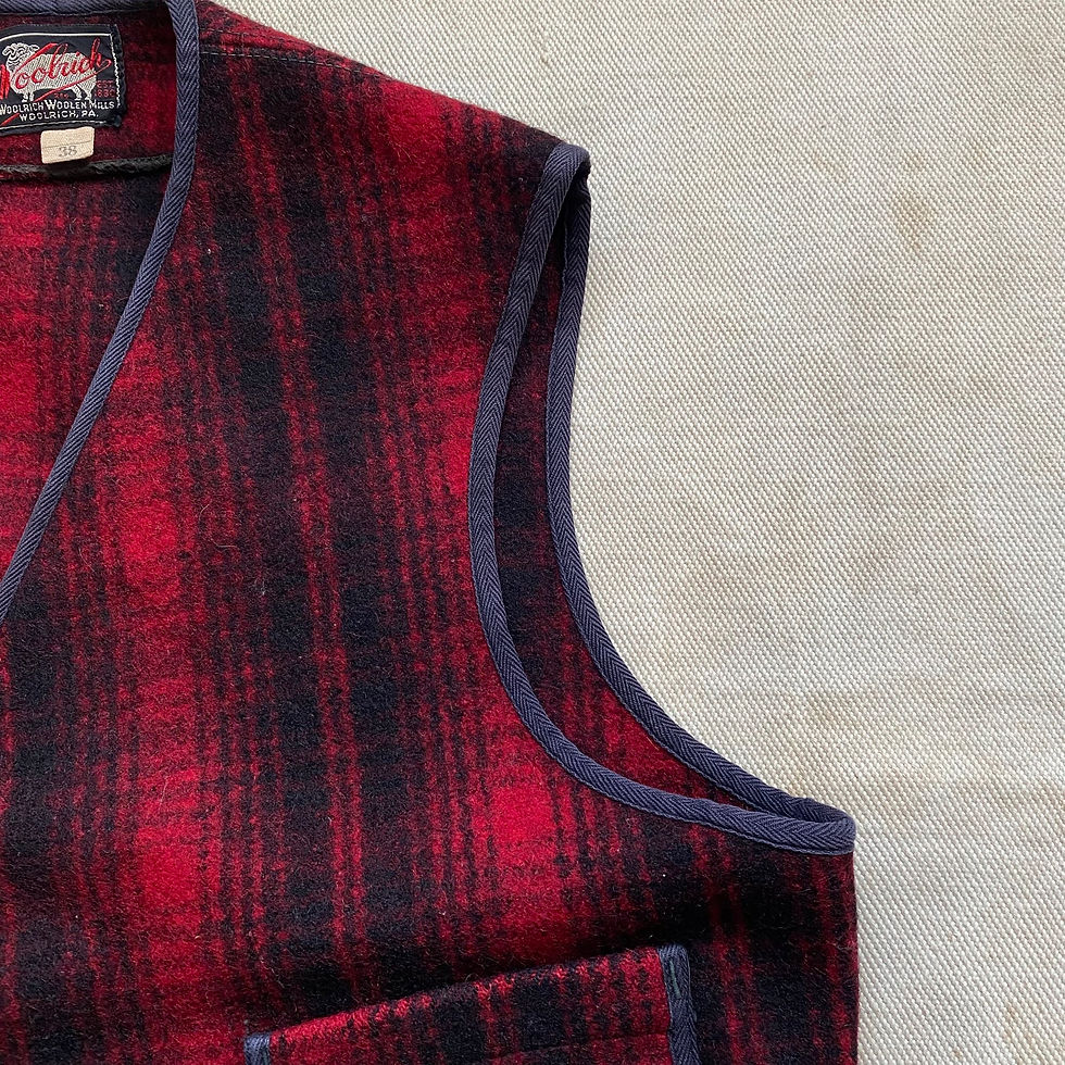 縮圖：40’s WOOLRICH WOOL VEST 