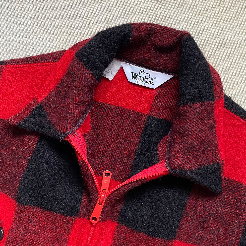 Miniaturbild: 70-80’s WOOLRICH PLAID WOOL JACKET 