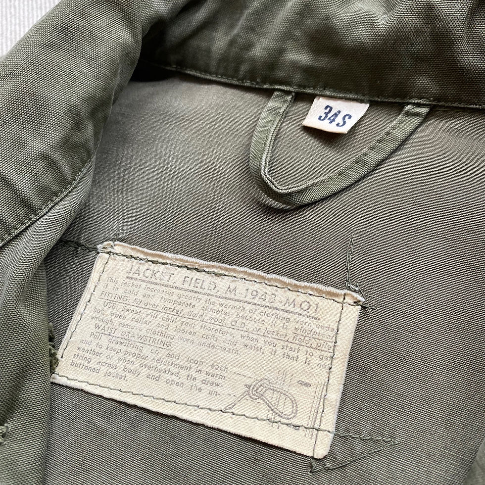 Thumbnail: 40’s US ARMY M-1943 FIELD JACKET