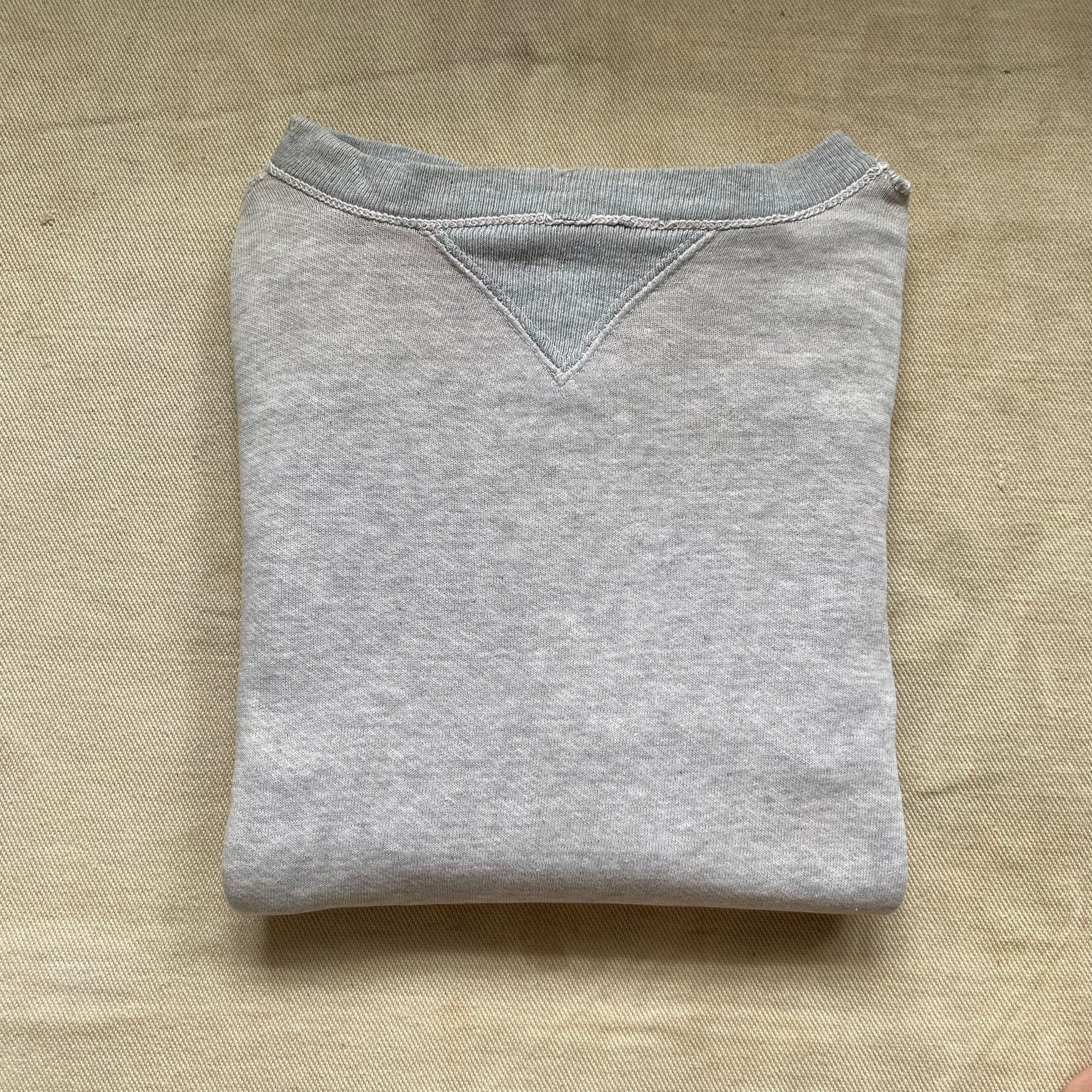 50’s DUXBAK TWO TONE SINGLE V PLAIN SWEATSHIRT 