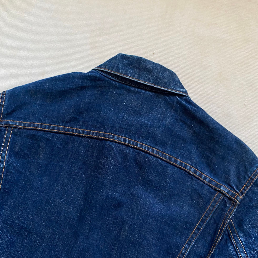 섬네일: 60-70’s LEVI’S 70505-0317 BIG E BLANKET LINED DENIM JACKET