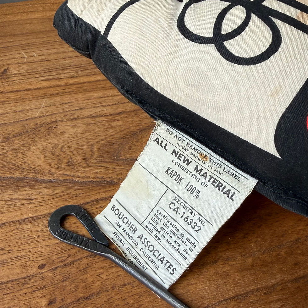 섬네일: 60’s LINUS PILLOW DOLL WITH ORIGINAL BAGGED
