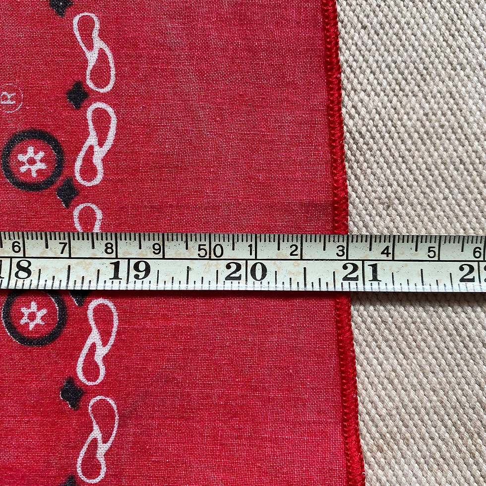 섬네일: 70’s LEVI’S SADDLE MAN BANDANA 