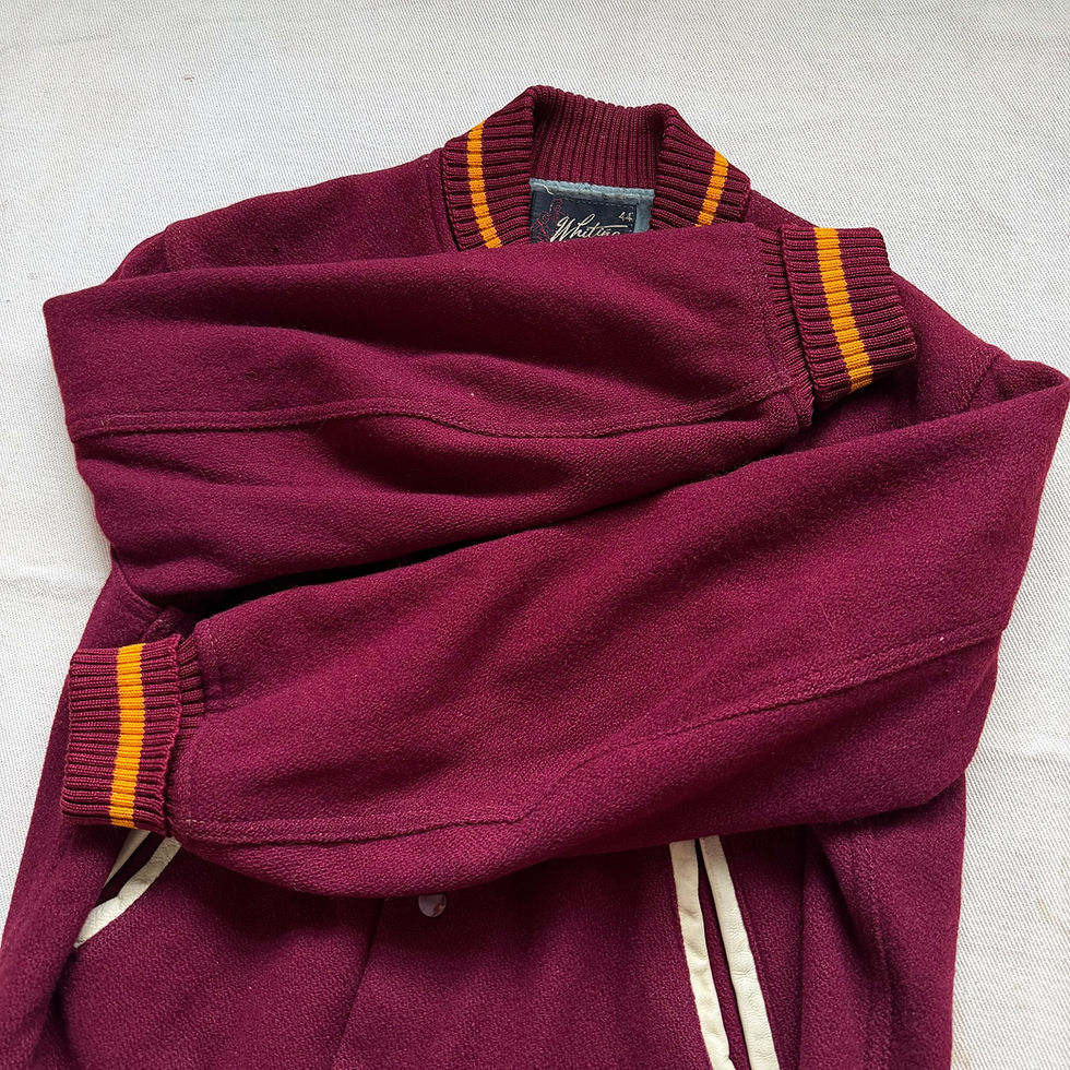 Thumbnail: 60’s WHITING VARSITY WOOL JACKET