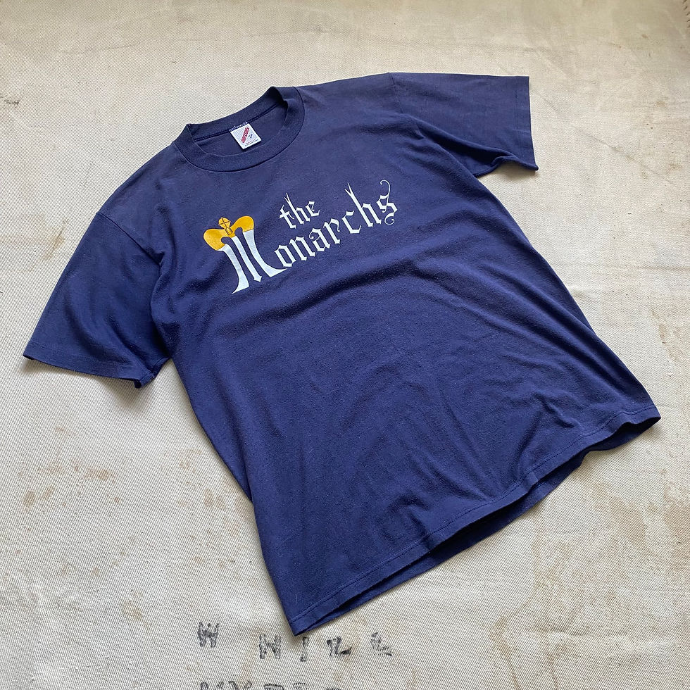 섬네일: 90’s THE MONARCHS WORLD TOUR T-SHIRT MADE IN U.S.A.