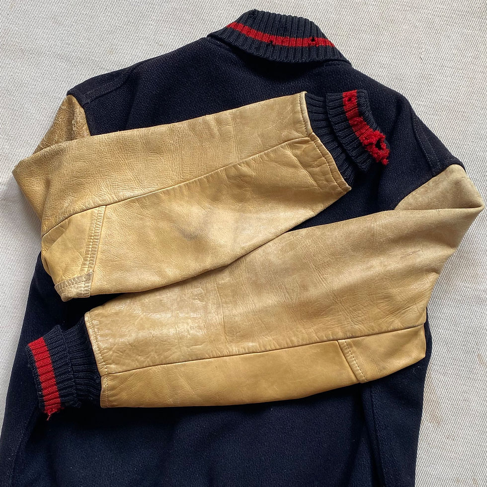 縮圖：50’s H.L.WHITING LETTERMAN’S AWARD JACKET