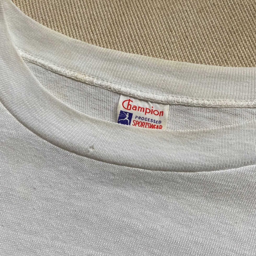 Thumbnail: 50’s CHAMPION RUNNER TAG WATER PRINT T-SHIRT 