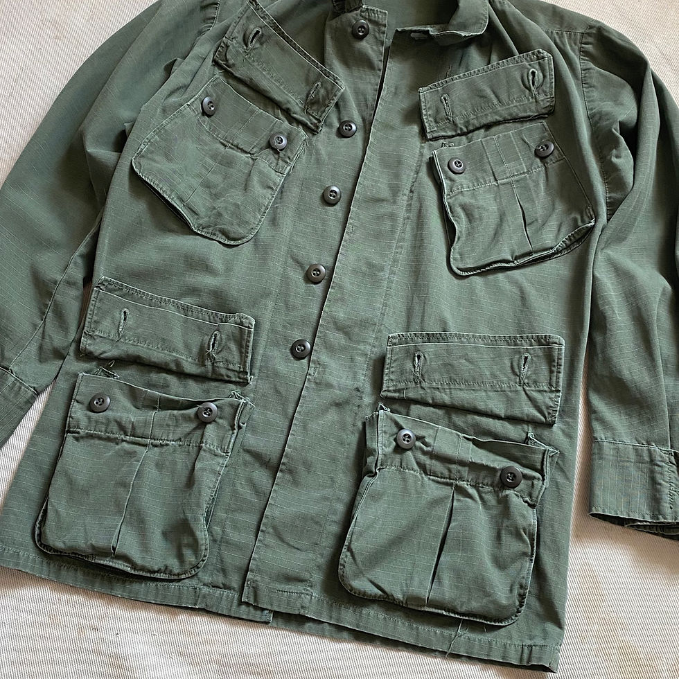 섬네일: 70’s US ARMY JUNGLE FATIGUE JACKET 5th PATTERN