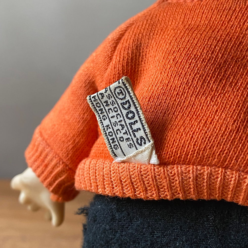섬네일: 60’s PEANUTS POCKET DOLL SCHROEDER WITH BEETHOVEN SWEATSHIRT  