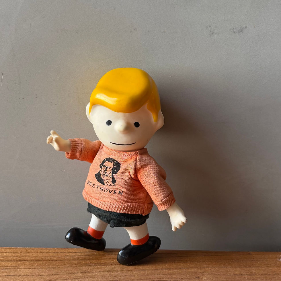 縮圖：60’s PEANUTS POCKET DOLL SCHROEDER WITH BEETHOVEN SWEATSHIRT  