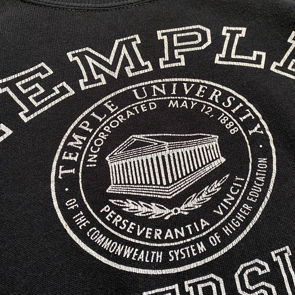 Miniaturbild: 70’s UNKNOWN BRAND COLLEGE SWEAT SHIRT 