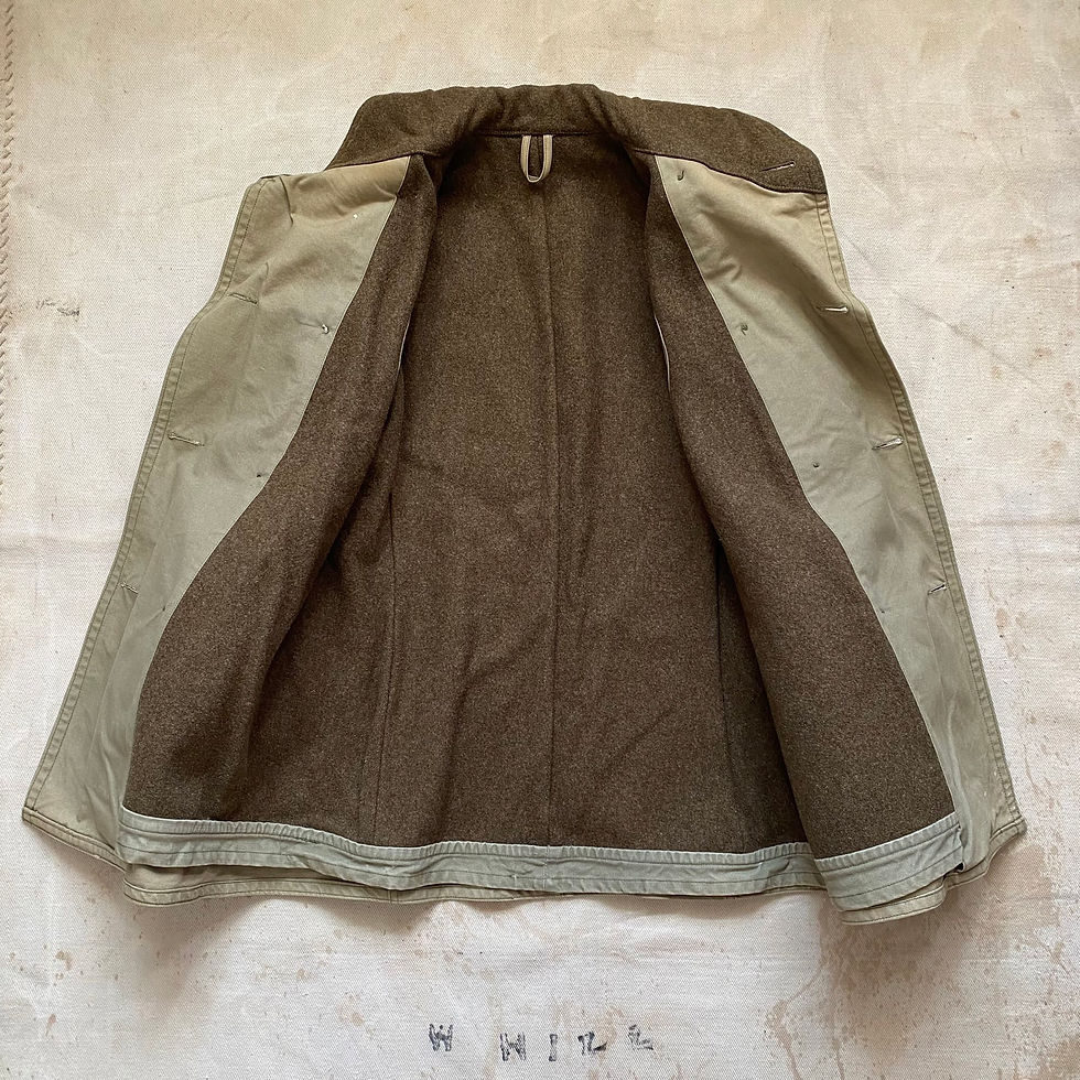 섬네일: WW2 40’s US ARMY MACKINAW JEEP COAT