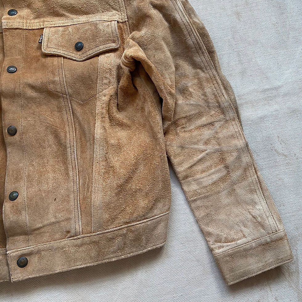 縮圖：LATE 60’s - EARLY 70’s LEVI’S 70505 BIG E SUEDE JACKET