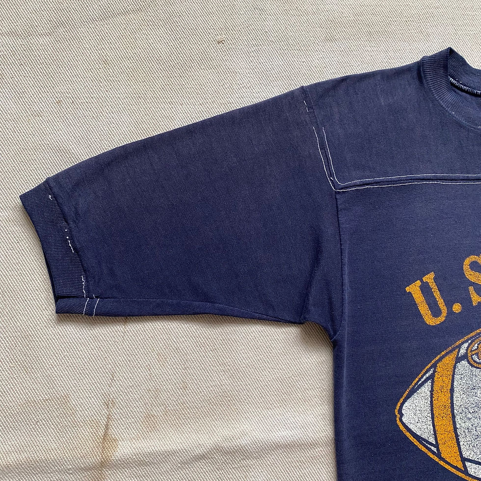 縮圖：70-80’s SOFFE ATHLETIC U.S. NAVY FOOTBALL T-SHIRT