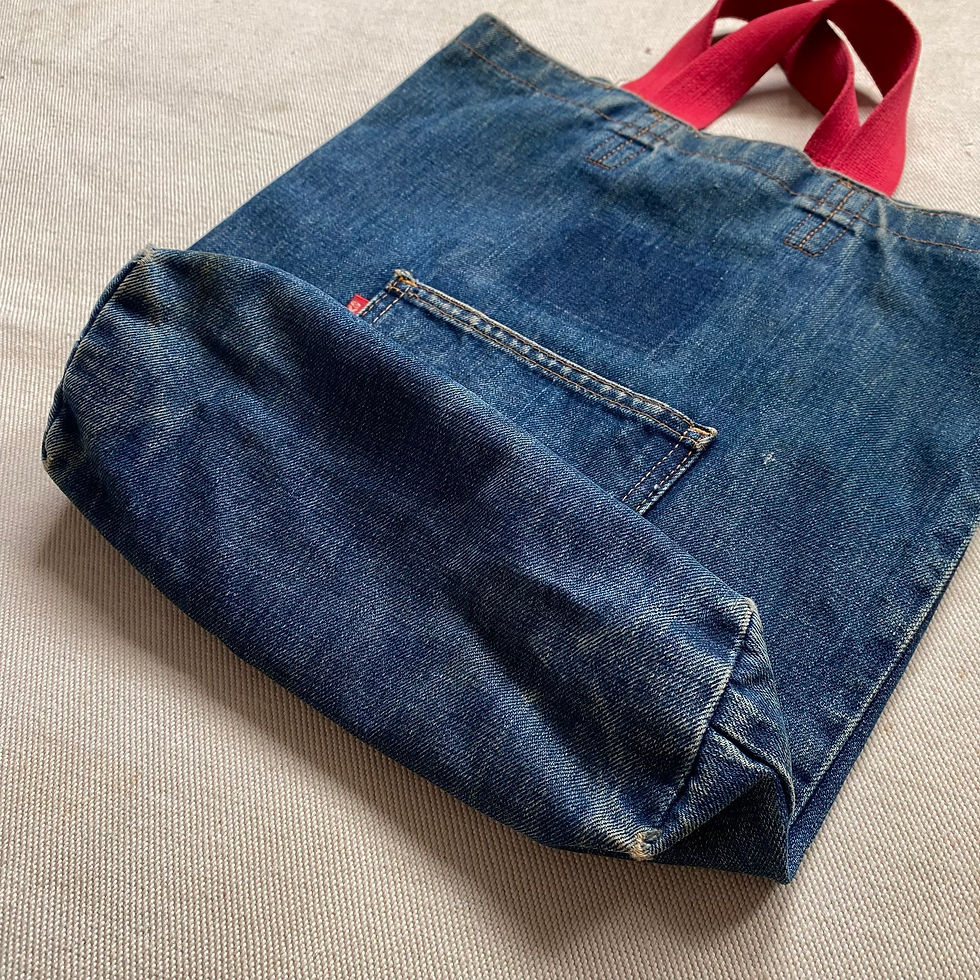 섬네일: 70’s LEVI’S DENIM TOTE BAG 