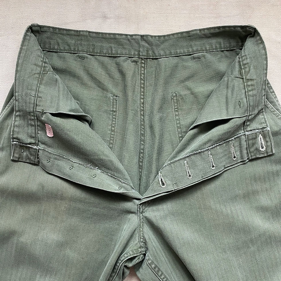 縮圖：50’s USMC P-53 HBT TROUSERS 