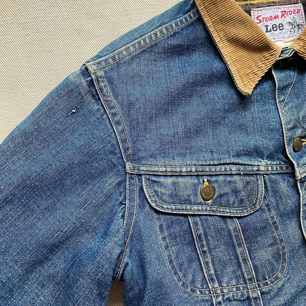 섬네일: 70’s LEE STORM RIDER DENIM JACKET