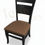 Thumbnail: Solid Teak Dining Chair with Upholstered Cushion