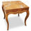 Thumbnail: Elegant Hand-Carved Teak Wood Side Table with Cabriole Legs