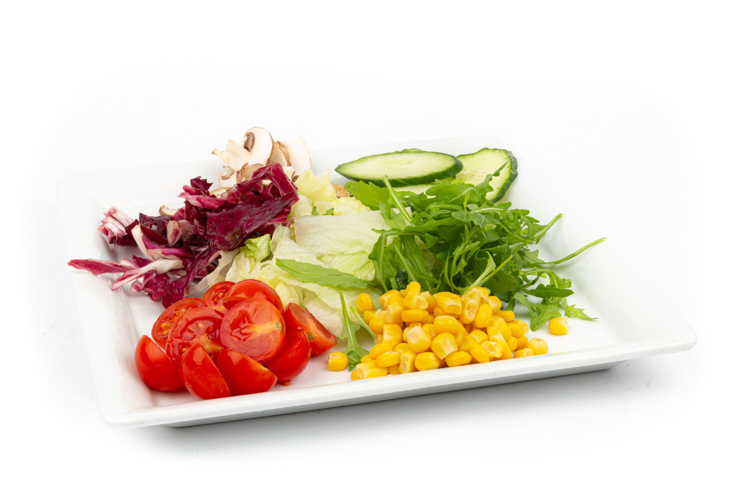 Arranged Food and Objects