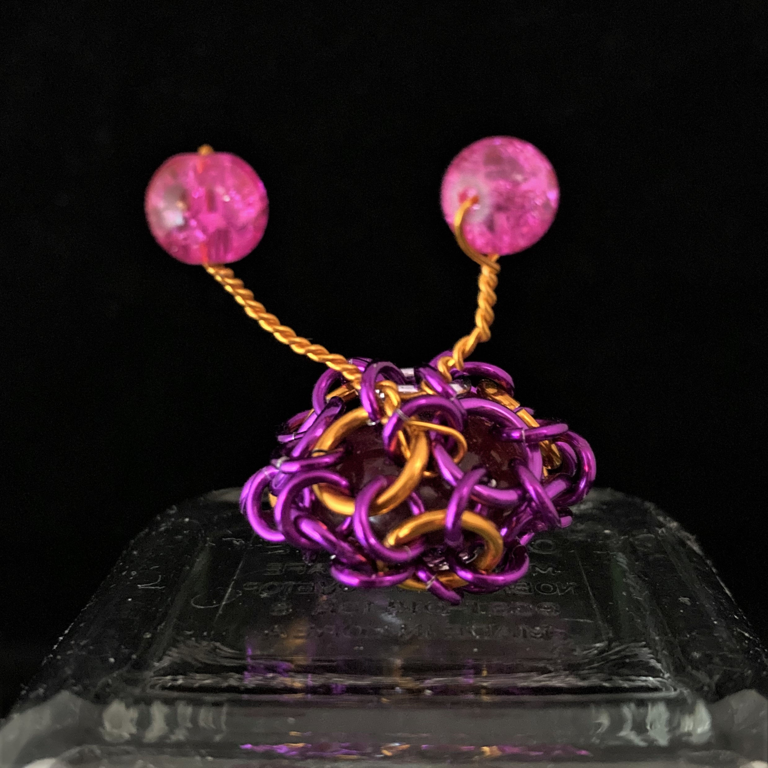 Orange and Purple Alien