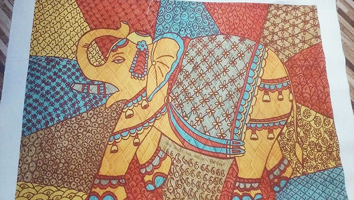 Miniatura: Elefante / cor 02