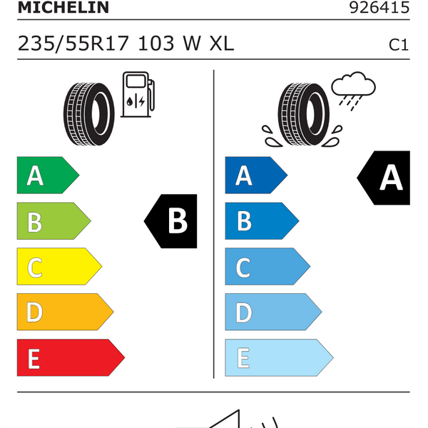 Küçük resim: Michelin 235/55R17 103W XL Michelin Primacy 4+ Oto Yaz Last (Üretim Yılı : 2024)