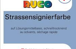 Strassensignierfarbe
