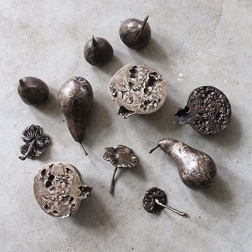 Solid Bronze Botanical Casts Pomarius