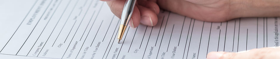 Filling Application Form