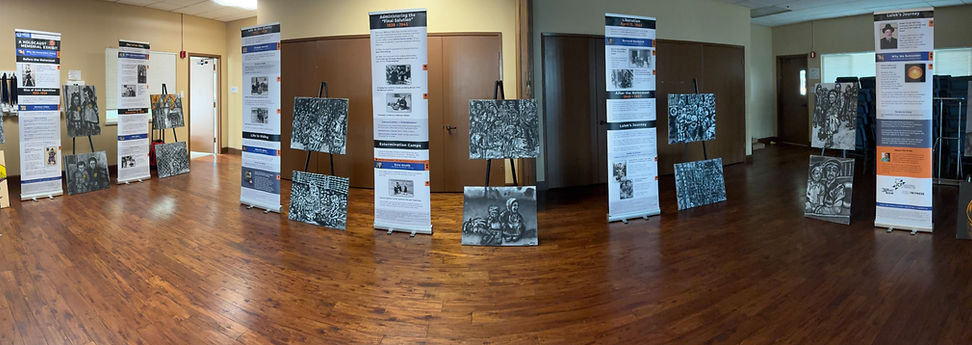 An Interfaith Yom HaShoah Memorial Service held on April 12, featuring guest speaker George Elbaum at Temple Beth Torah Fremont CA