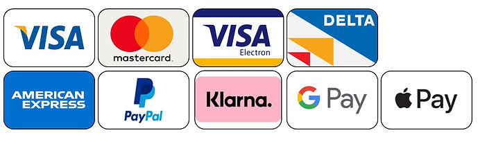 a list of payment options