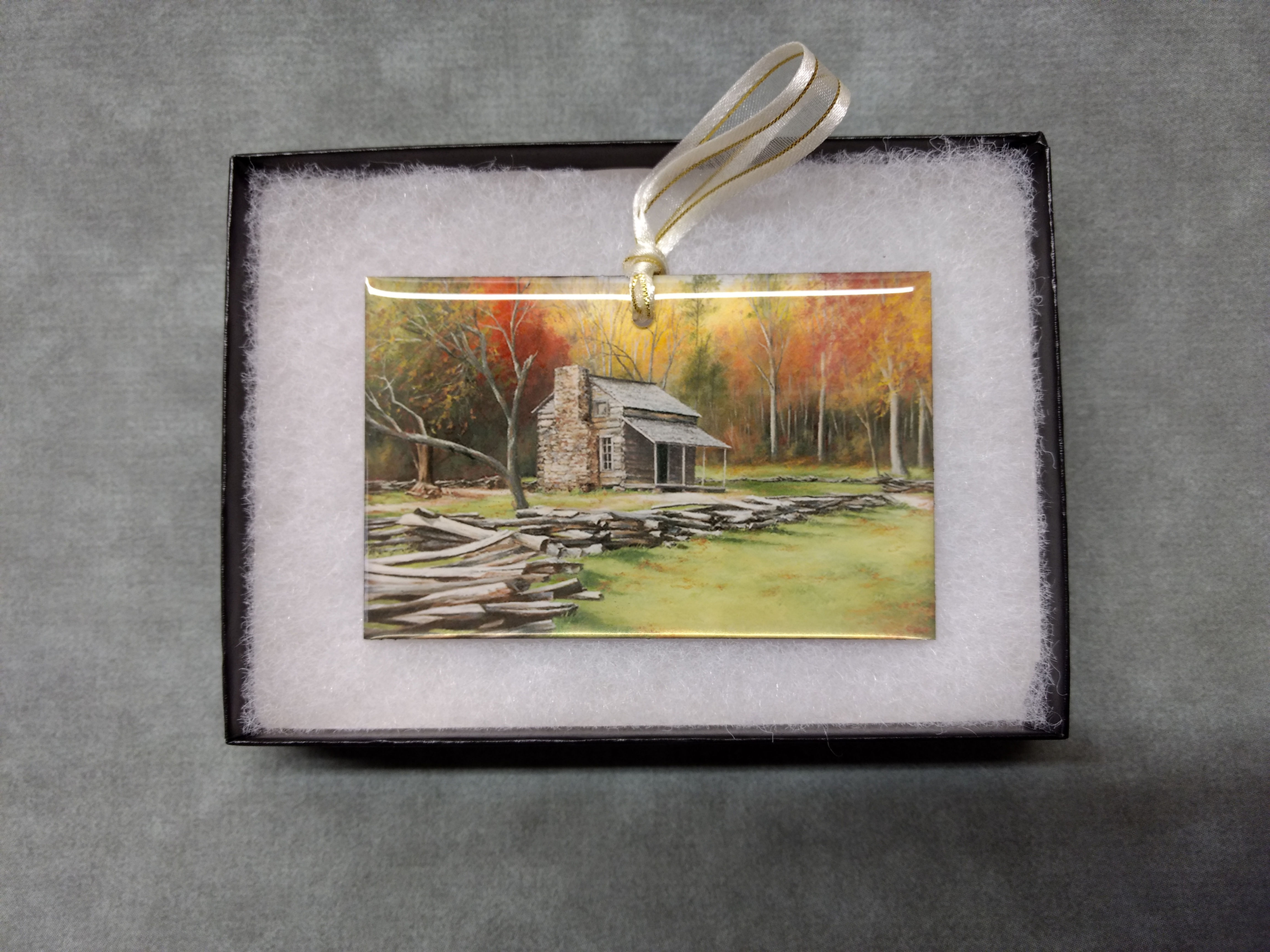 Resin Coated Art Ornament